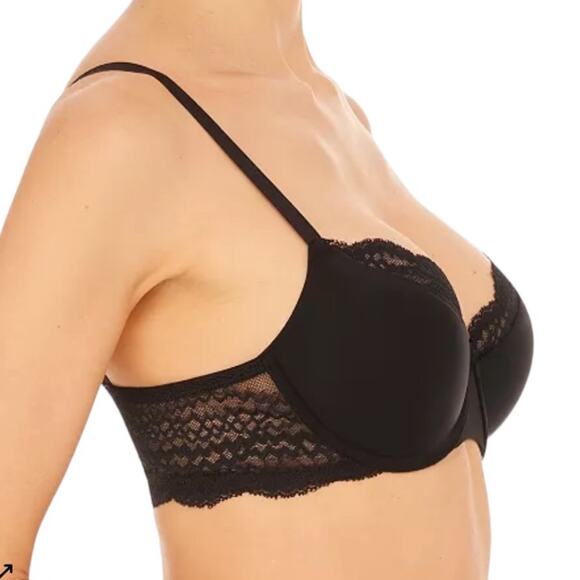 Natori 731319 Breakout Full Fit Contour Underwire Black Bra – 36DDD - Picture 2 of 8